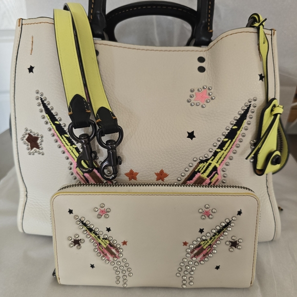 Coach Limited Edition Rocket Rogue 31 In Chalk. - Picture 2 of 9
